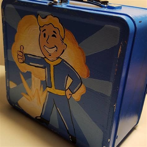 fallout metal lunch box|Fallout Inspired Metal Lunch Box .